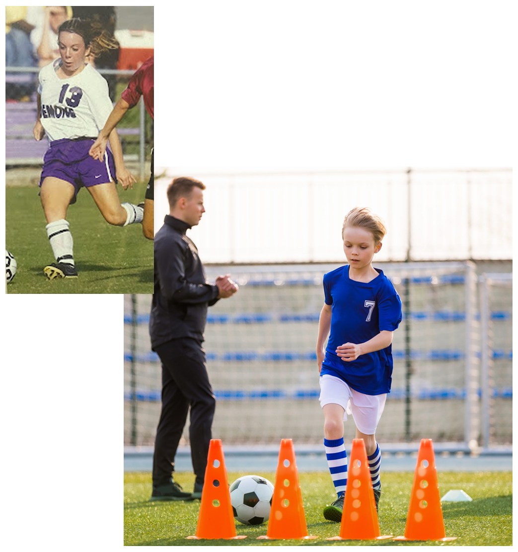 Be the player that is training, not the one taking a break!