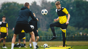 soccer players